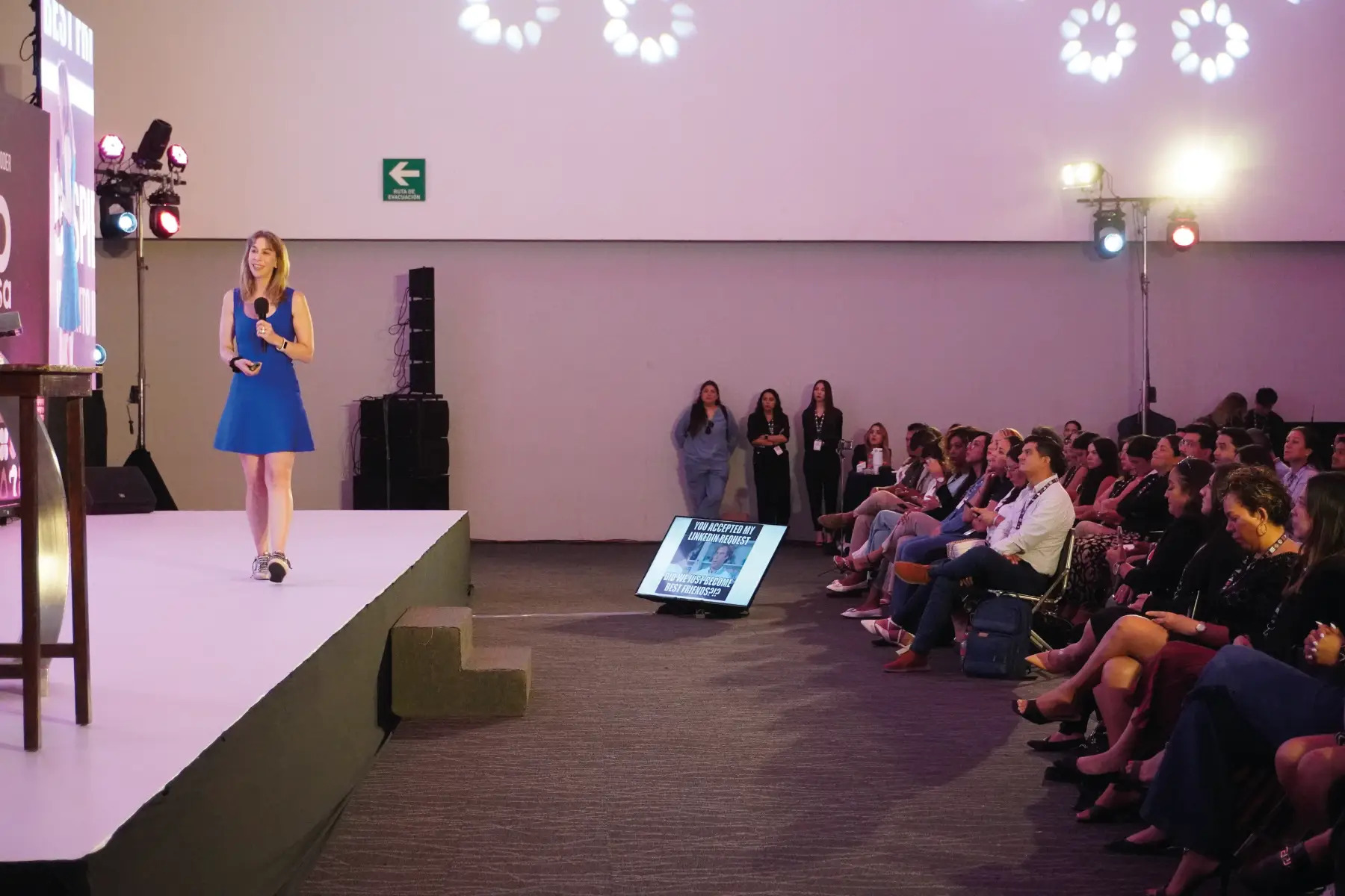 Karla Berman en el Foro López-Rosa Quinta Edición