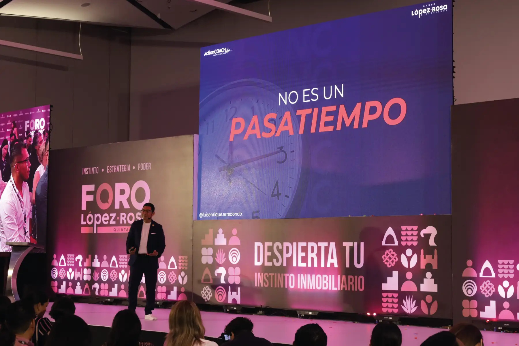 Luis Arredondo en el Foro López-Rosa Quinta Edición