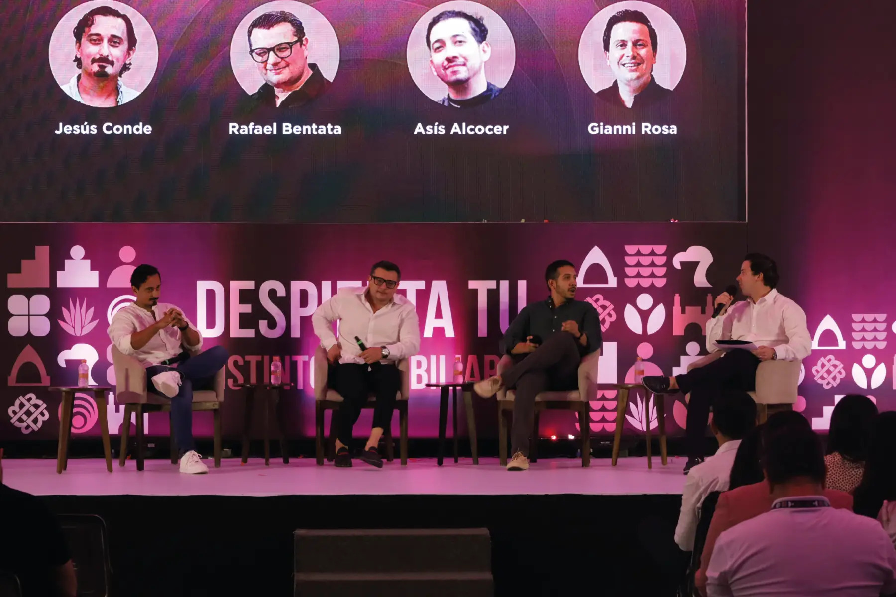Gianni Rosa, Rafael Bentata, Luis Conde y Asís Alcocer en el Foro López-Rosa Quinta Edición